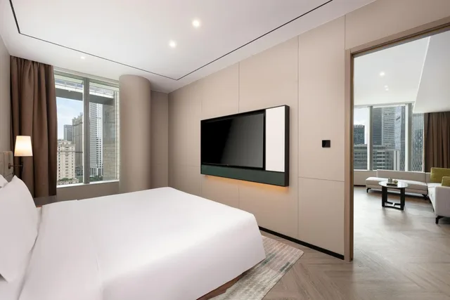 جناح بسرير كينج بغرفة نوم واحدة، Holiday Inn Guangzhou Zhujiang New Town By Ihg 2/5