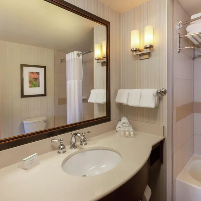 غرفة بسرير كينج وسرير كوين لذوي الإعاقة، Hilton Garden Inn Pittsburgh University Place 4/6