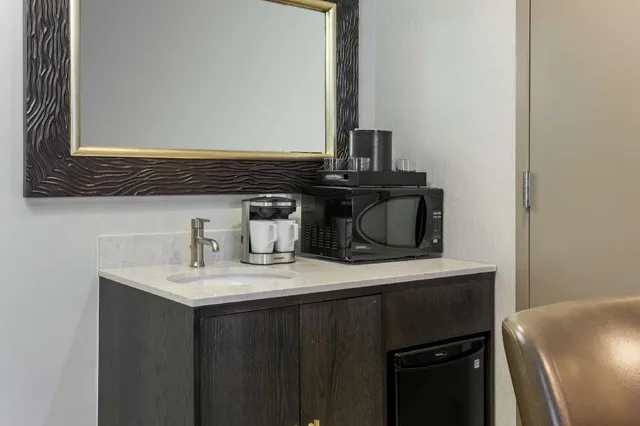 جناح بسرير كينج بغرفة نوم واحدة مع أريكة لذوي الإعاقة، Embassy Suites by Hilton Syracuse Destiny USA 4/4
