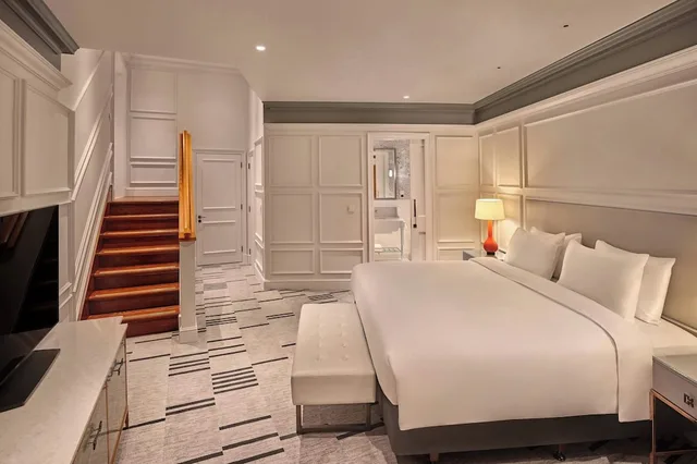 جناح كلوب بسرير مزدوج بشرفة، London Marriott County Hall 3/6