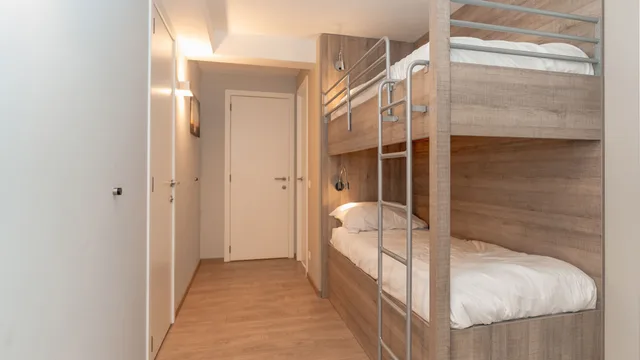 Unique, Penthouse, 2 Bunk Beds, 3 Double Beds, Panoramic Sea View، Holiday Suites Blankenberge 5/10
