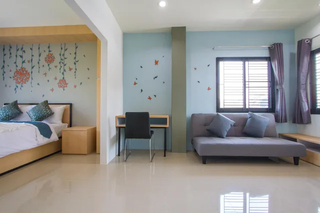 Deluxe, Studio, Double Bed, Sirimunta Hotel Chiang Rai Suite & Residence 4/10