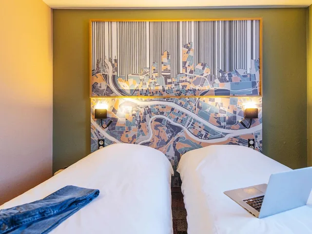 غرفة قياسية بسريرين منفصلين، Ibis Styles Lyon Croix Rousse 5/10