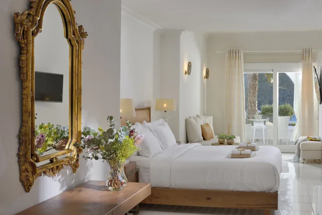 Sunshine, Junior Suite, King Bed, Sea View, Sofa، Nissaki Boutique 5/8
