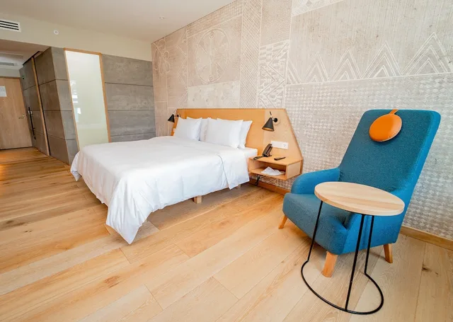 غرفة بانورامية بسرير كينج بإطلالة، Go Quito Hotel 5/10