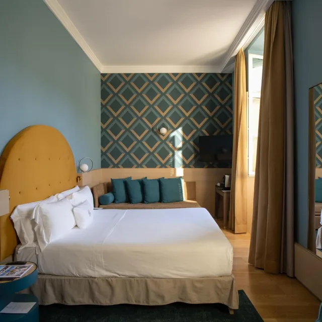 غرفة عائلية بسرير مزدوج أو سريرين منفصلين، Grand Hotel Alassio Beach & SPA Resort 1/5