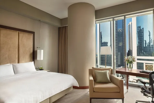 غرفة غراند بسريرين مزدوجين بغرفتي نوم، Jw Marriott Marquis City Center 1/7