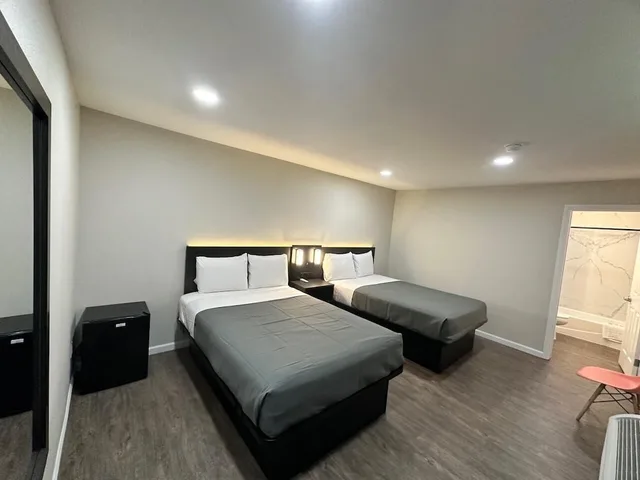غرفة قياسية بسريرين مزدوجين، La Casita Inn 3/8