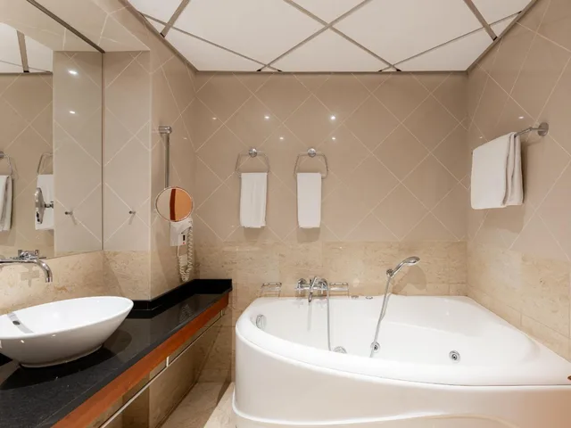 جناح رئاسي بسرير كوين بشرفة، Radisson Blu Ridzene Hotel, Riga 3/4