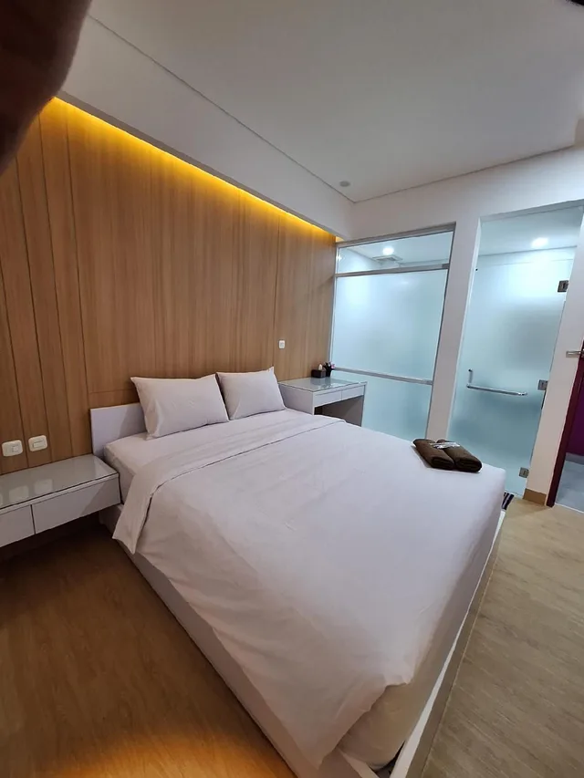 غرفة كلاسيكية بسرير كوين، Peta Hostel Bandung 1/2