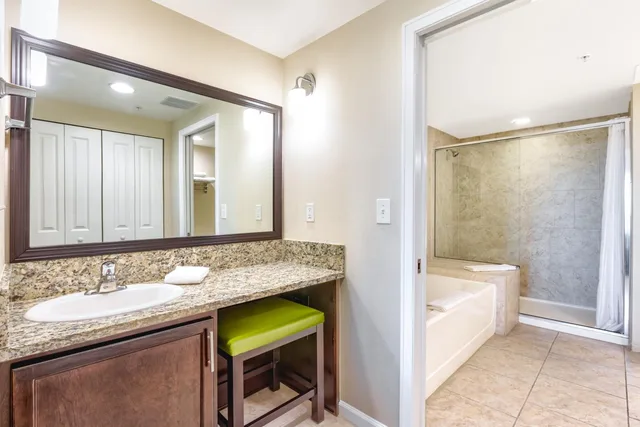 1 Bedroom, Suite, Fireworks View, Kitchen, Vacation Village At Parkway 3/6