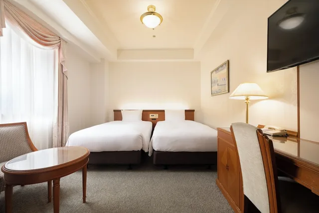 غرفة قياسية بسريرين منفصلين، KOKO HOTEL Osaka Shinsaibashi 5/8
