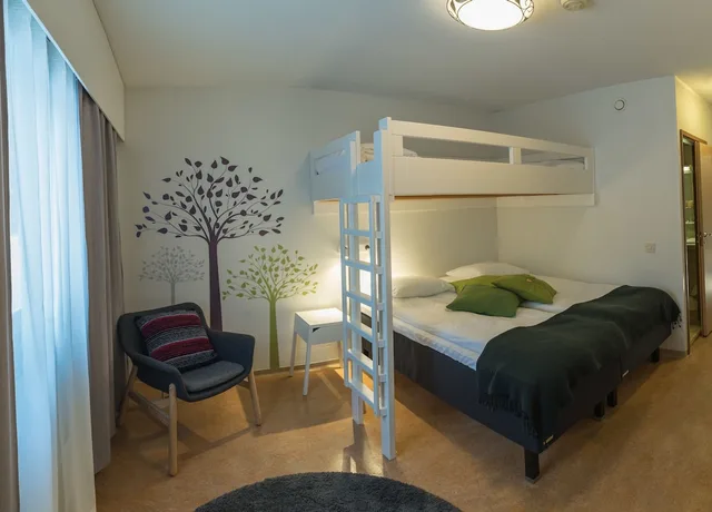 غرفة عائلية بسريرين منفصلين، Hotel Kittila 2/7
