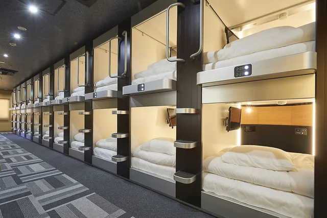 Capsule, Male Dorm, Single Bed، The Global Hotel Tokyo 1/1
