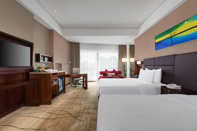 غرفة قياسية بسريرين منفصلين، Wyndham Putian Downtown 8/8
