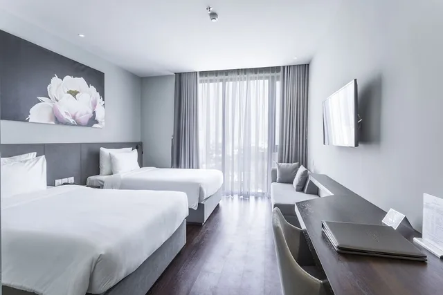غرفة سوبيريور بسريرين منفصلين، Everland Hotel 4/10