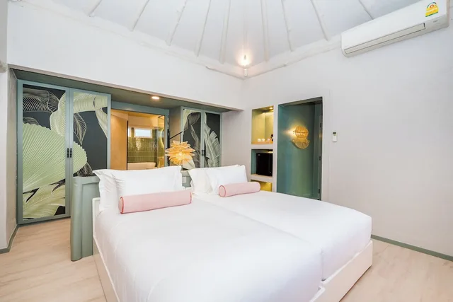 غرفة بسرير مزدوج بإطلالة على الحديقة، Supatra Hua Hin Resort 5/7