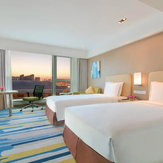 غرفة قياسية بسرير مزدوج، HOLIDAY INN EXPRESS HANGZHOU GONGSHU 2/5