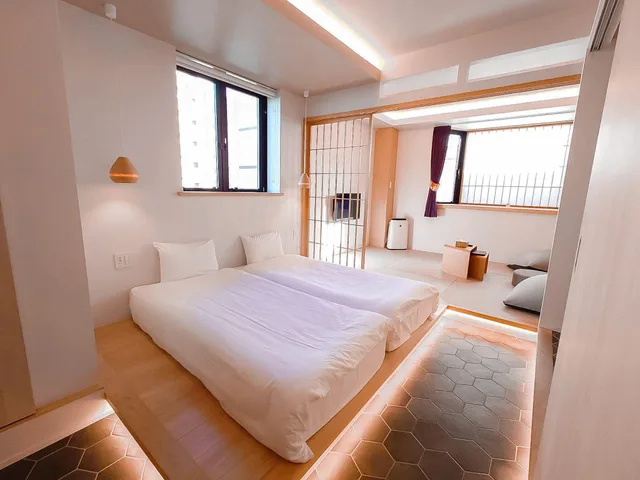 غرفة سوبيريور بسرير فردي بحوض استحمام، Hotel Imagine Kyoto 1/1