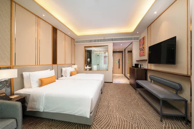 غرفة ديلوكس تنفيذية بسريرين منفصلين، Fili Hotel at NUSTAR Resort & Casino Cebu 1/3