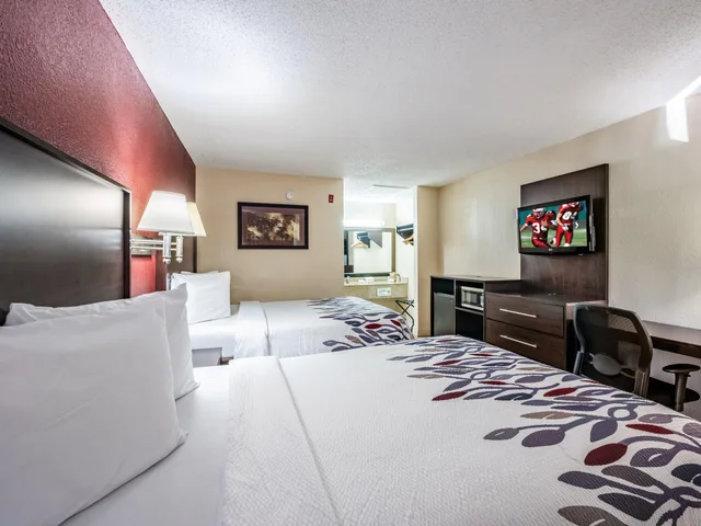 Deluxe, Double Bed, Red Roof Inn Orlando South-Florida Mall 4/4