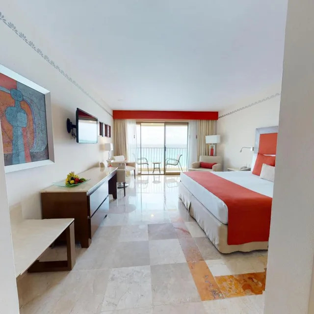 غرفة ديلوكس بإطلالة على البحر، Grand Park Royal Cancun All Inclusive 5/9