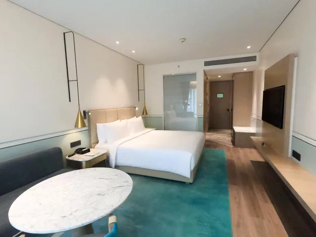 غرفة تنفيذية بسرير مزدوج، Radisson Blu Mumbai International Airport 4/7