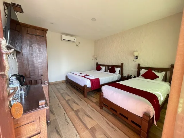 غرفة ديلوكس عائلية بسرير كوين وسرير فردي، The Culture Resort 10/10