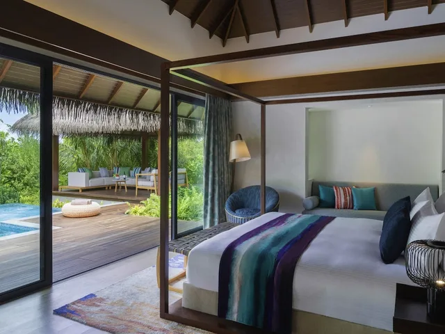 2 Bedrooms, Beach Pool, Villa, 2 Double Beds، Pullman Maldives Maamutaa 1/3