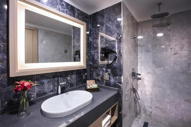 غرفة بسرير مزدوج بإطلالة على الحديقة، Korumar Ephesus Beach and Spa Resort 5/7