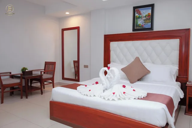 غرفة بسرير كوين، Ban Ban Hotel 1/4