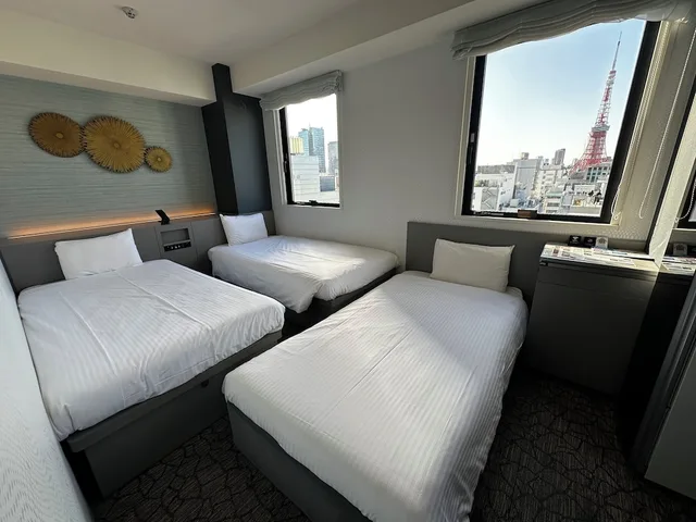 Deluxe, Twin Beds, Tower View, Sofa، Henn na Hotel Tokyo Hamamatsucho 1/7