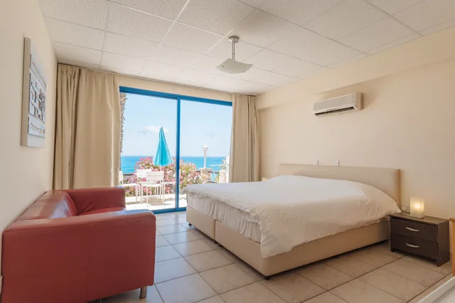 شقة بريميوم بإطلالة على البحر بغرفة نوم واحدة، Vrachia Hotel 5/8