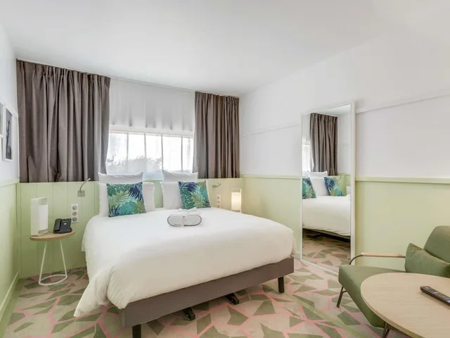 غرفة بريفيليج بسرير كوين، Mercure Paris Orly Tech Airport 4/9