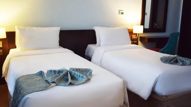 شقة ديلوكس بسرير كينج بإطلالة على المدينة بغرفتي نوم، Signature Hotel Apartment Spa Marina 6/10
