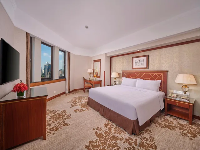 جناح ديلوكس بسرير كوين، Park Hotel Shanghai 2/3