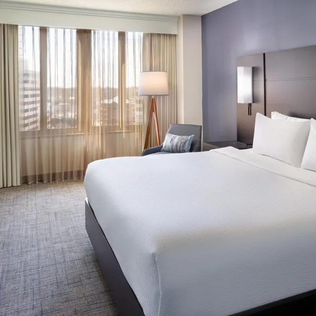 جناح بغرفة نوم واحدة مع أريكة لذوي الإعاقة، Residence Inn by Marriott Bethesda Downtown 1/10