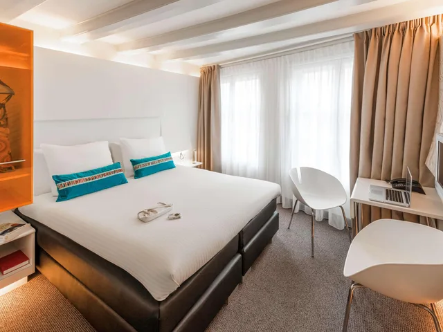 غرفة قياسية بسرير مزدوج، ibis Styles Amsterdam Central Station 1/8