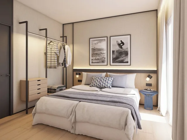جناح ديلوكس بأربعة أسرّة بشرفة بغرفتي نوم مع أريكة، Hotel Lis 2/10