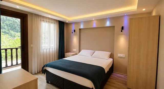 شقة بسريرين منفصلين بغرفتي نوم، Sezgin Hotel 1/2