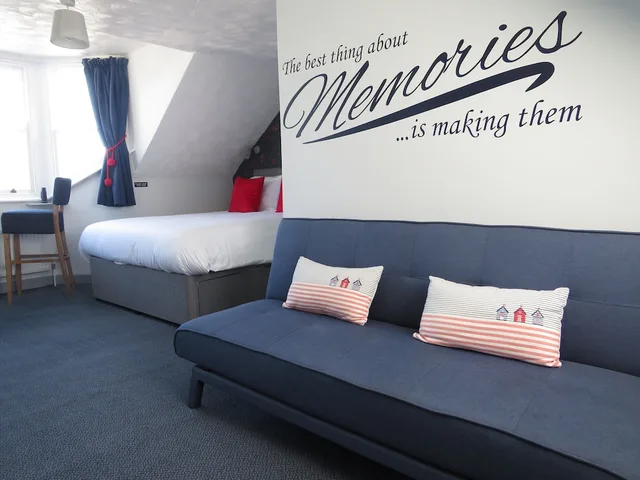 غرفة بانورامية بسرير كوين مع أريكة، Brunswick Bed & Breakfast 5/6