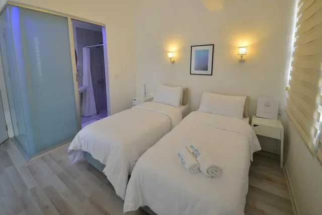 غرفة بسرير مزدوج أو سريرين منفصلين، Minu Hotel 7/10