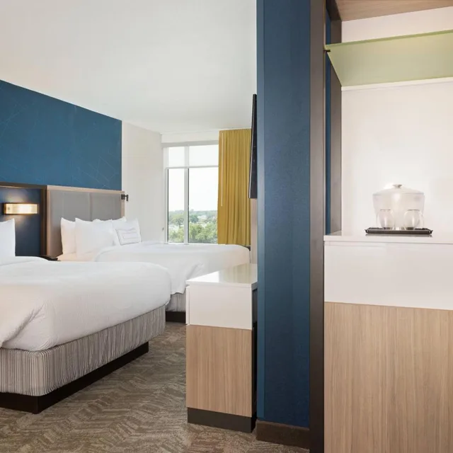 جناح بسرير كوين مع سرير سحّاب إضافي لذوي الإعاقة، SpringHill Suites by Marriott Ocala 3/7