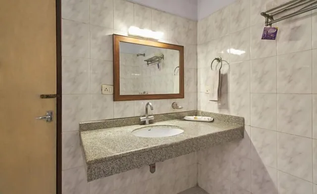 غرفة ديلوكس بسريرين منفصلين بإطلالة على المدينة، Pallavi International Hotel 3/3