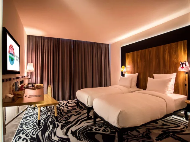 Large Mama, Twin Beds، Mama Shelter Belgrade 3/10