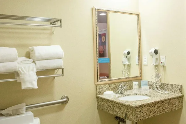 جناح بسرير كينج مع أريكة لذوي الإعاقة، Hampton Inn and Suites Lathrop 3/5