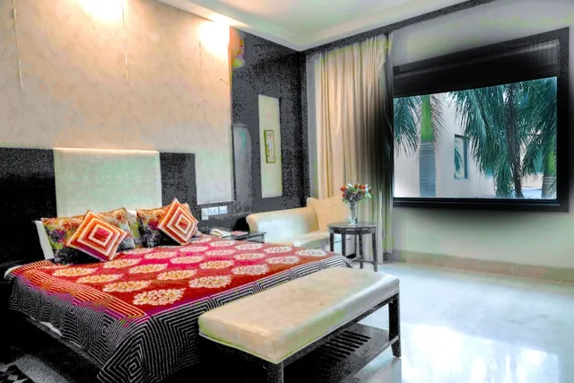 غرفة فاخرة بسرير كينج، Airport Residency 2/10