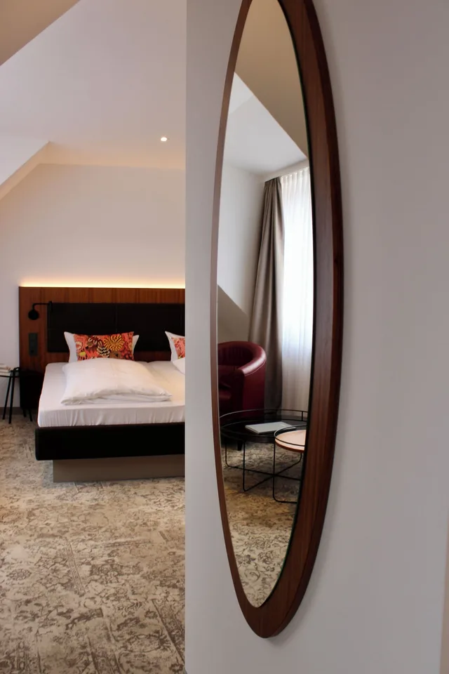 جناح ديلوكس بسرير كينج، Hotel Zumnorde 3/9