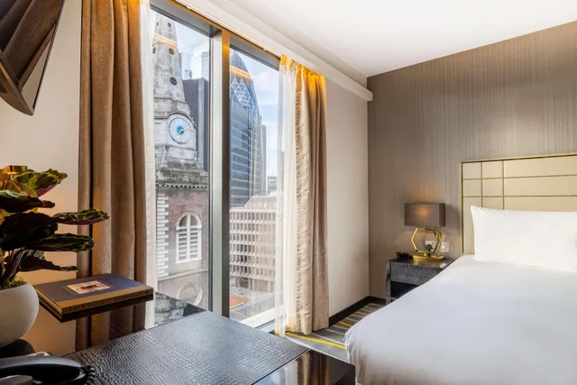 غرفة ديلوكس بسرير كينج، Leonardo Hotel London Aldgate 4/9