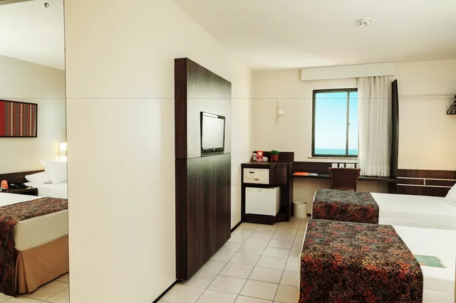 غرفة قياسية بسريرين منفصلين بإطلالة على البحر، Sonata de Iracema 4/6